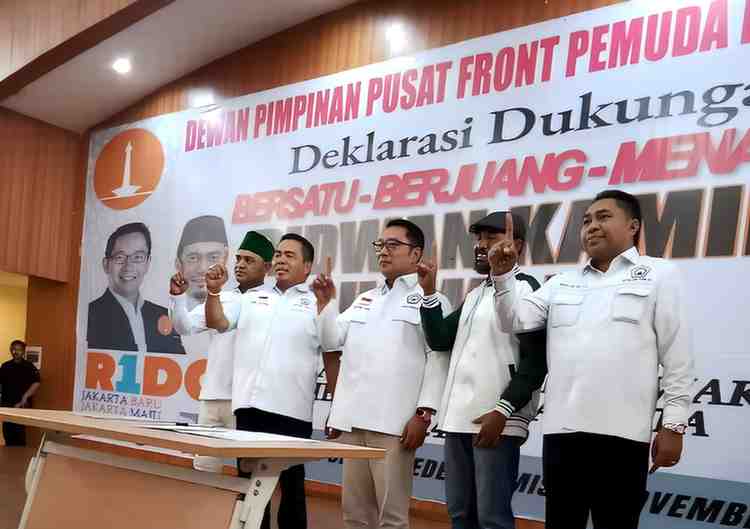 Front Pemuda Muslim Maluku Mendukung Ridwan Kamil Suswono