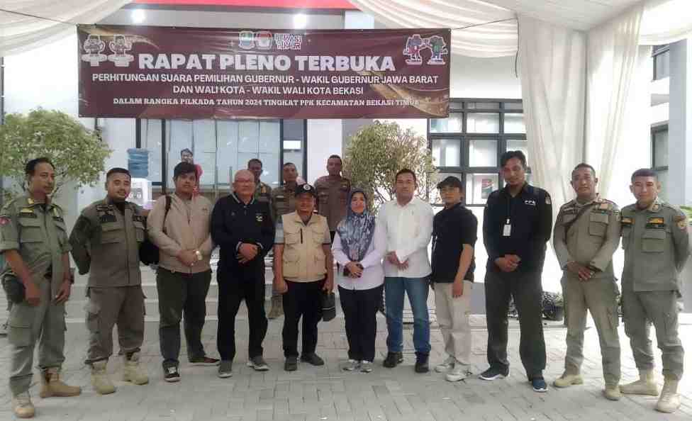 Ketua DPRD Kota Bekasi Pantau Rekapitulasi Suara Pilkada