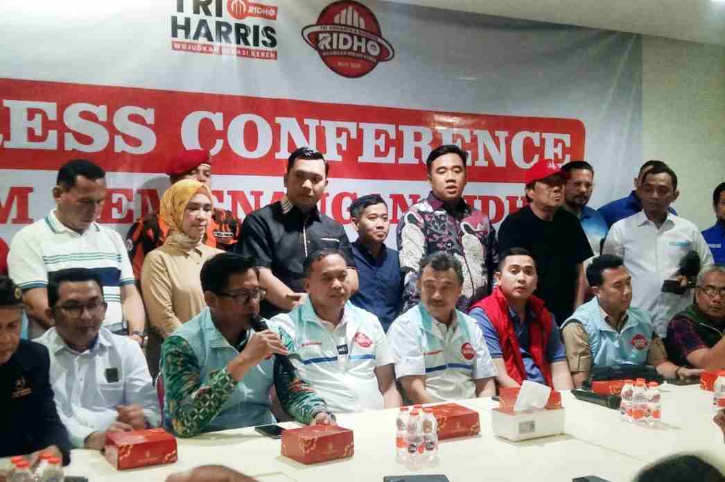 Parpol Koalisi Deklarasikan Ridho Pemenang Pilkada Kota Bekasi