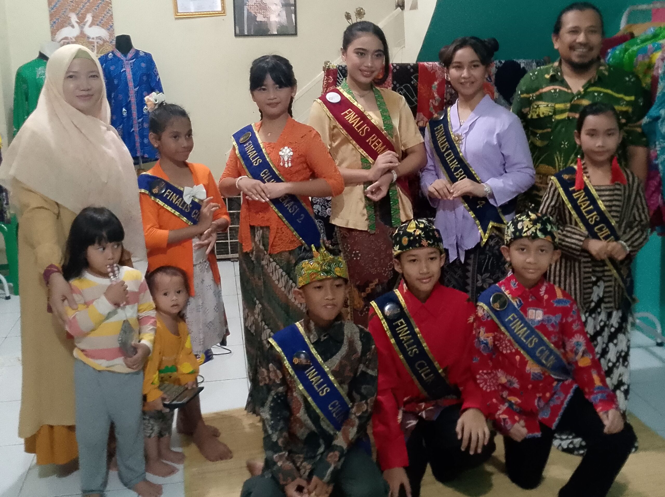 Kedatangan Finalis Kebaya Dan Batik, Barito: Batik Harus Diperkenalkan Sejak Dini