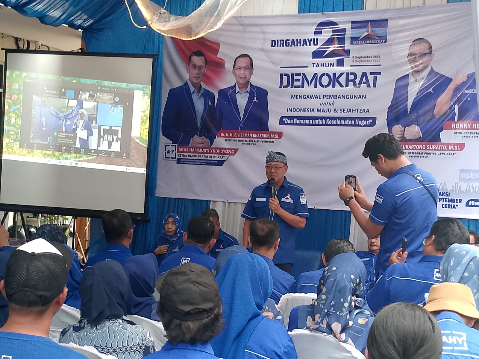 Partai Demokrat Kota Bekasi Peringati HUT ke-24