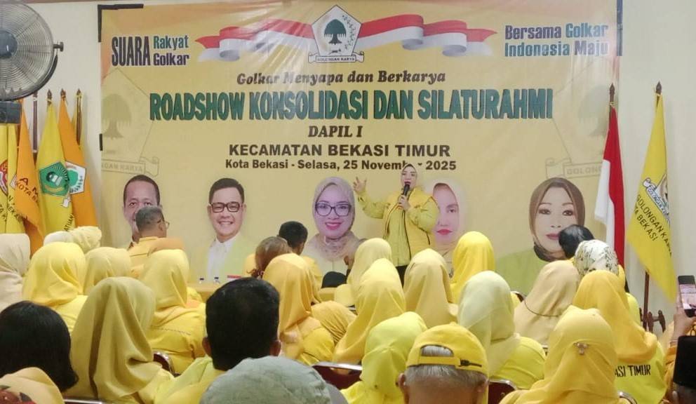 Panaskan Mesin Partai, DPD Golkar Kota Bekasi Helat Roadshow