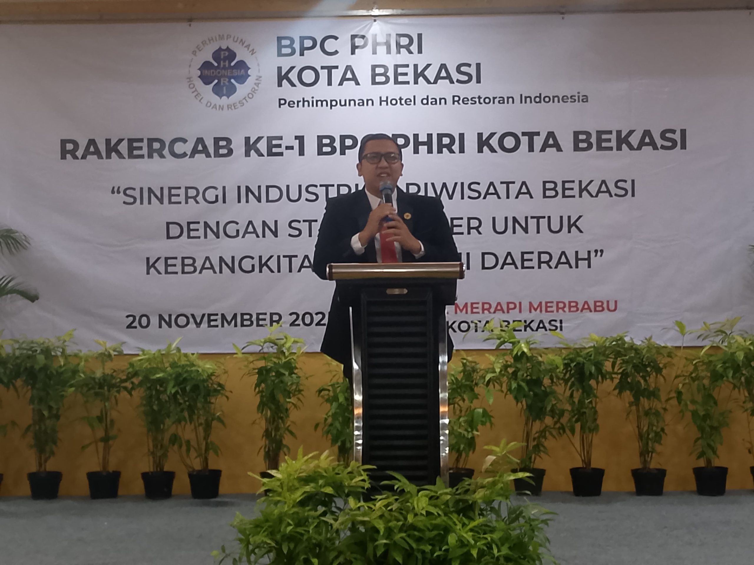 Rakercab Ke-1 BPC PHRI Kota Bekasi Dorong Sinergitas Industri Pariwisata