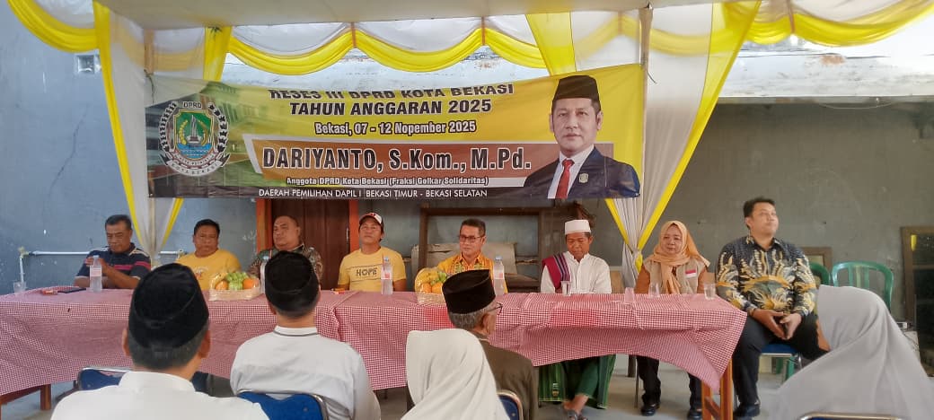 Jaring Aspirasi, Dariyanto Komitmen Bantu Infrastruktur Masjid Jami Nurul Hidayah